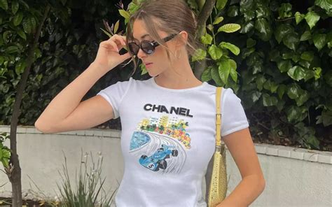 chanel racecar t shirt|chanel's formula 1 tees.